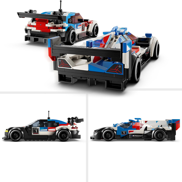 LEGO Speed Champions Samochody Wyścigowe BMW M4 GT3 & M Hybrid V8 676el. 9+