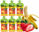 BOBSNAIL MUS OWOCOWY PRZECIER smoothie MIX CIEKAWYCH smaków 120G x6 0,84KG