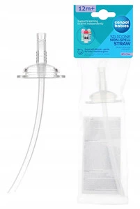 CANPOL BABIES Rurka SILIKONOWA Do Bidon Niekapek 12M+ 56/005