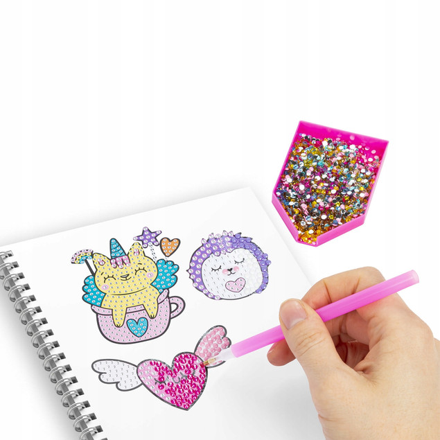 NAKLEJKI DIAMENTOWE Magiczny Świat HAFT DIAMENTOWY