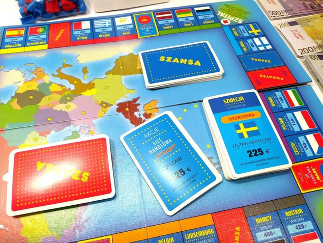 Biznes Po Europejsku Edukacyjna Gra Planszowa 8+ Alexander 0241