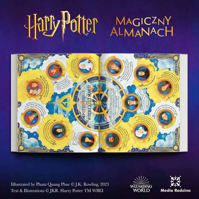 Harry Potter Magiczny Almanach Album Jack Thorne John Tiffany Media Rodzina