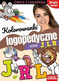 Kolorowanki logopedyczne. Głoski J L R