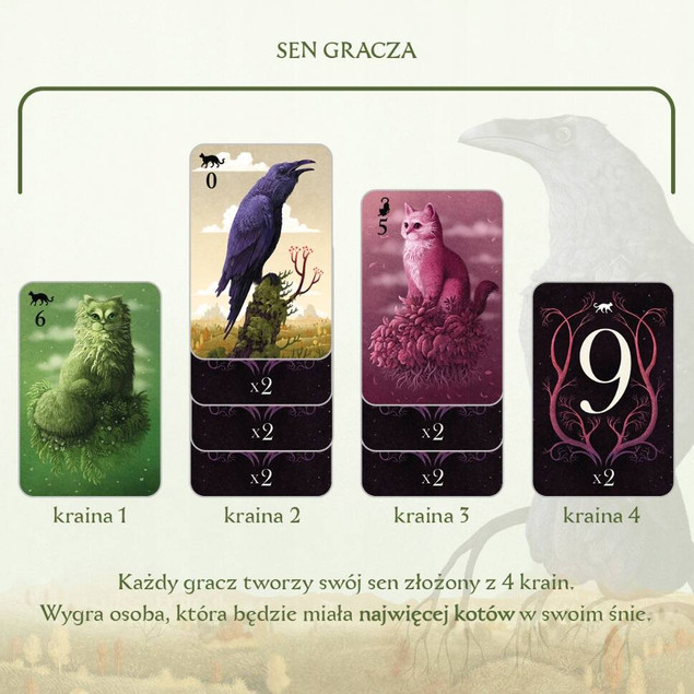 KOTY GRA KARCIANA RODZINNA O SNACH 10+