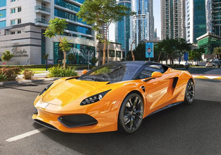 Puzzle 180 Układanka Auto ARRINERA HUSSARYA 33 Samochód Super Car 7+ Castor