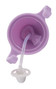 Bidon ze słomką 240 ml niekapek boysenberry B.BOX