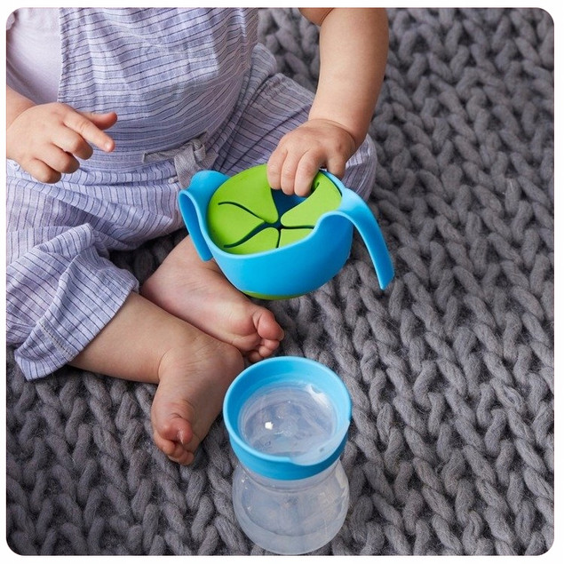 Kubek treningowy, 240 ml, borówkowy, b.box