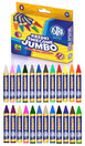 Kredki Świecowe Jumbo Szkolne Dla Dzieci 24 Kolory 3+ Astra