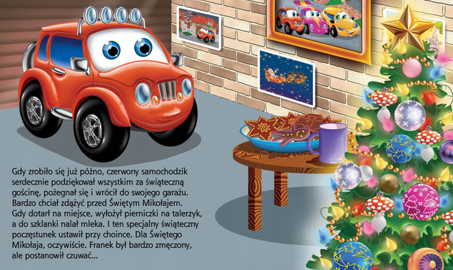 Samochodzik Franek. Szykuję Święta Książeczka opowiadanie Karolina Górska