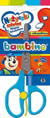 Nożyczki Bambino Mini Zoo z odbojnikiem 13 cm