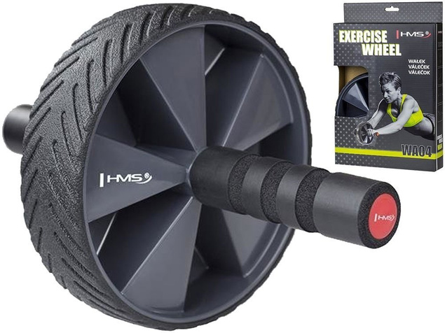 Kółko WAŁEK DO ĆWICZEŃ FITNESS pojedynczy WA04 HMS