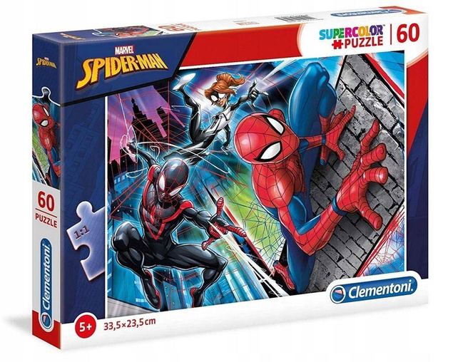 Puzzle 60 Układanka SPIDERMAN Avengers Superbohater 4+ Clementoni