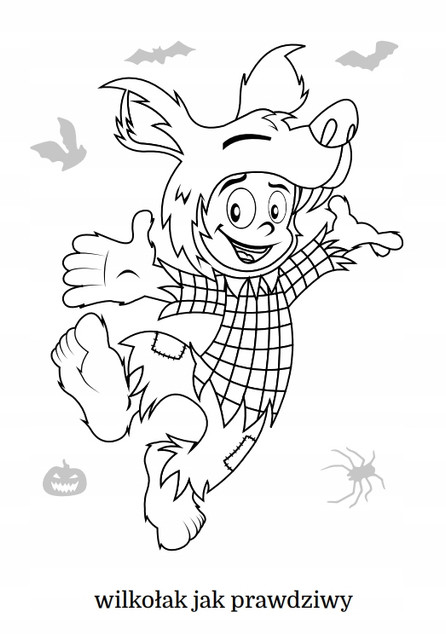 Maluszkowe malowanie. Halloween