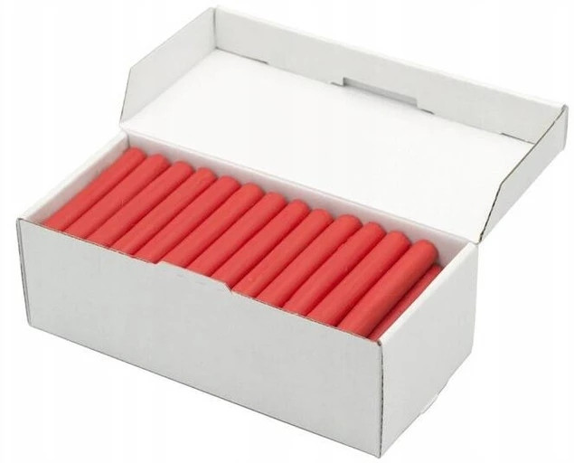 Plastelina w laseczkach luzem 1 kg - czerwona MONA