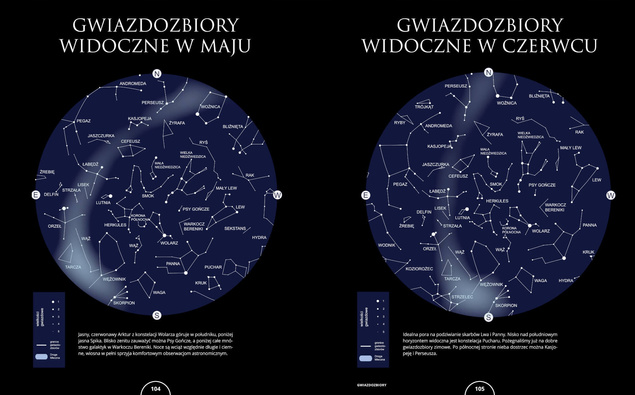 Atlas Nieba Przewodnik Po Gwiazdozbiorach Przemysław Rudź SBM