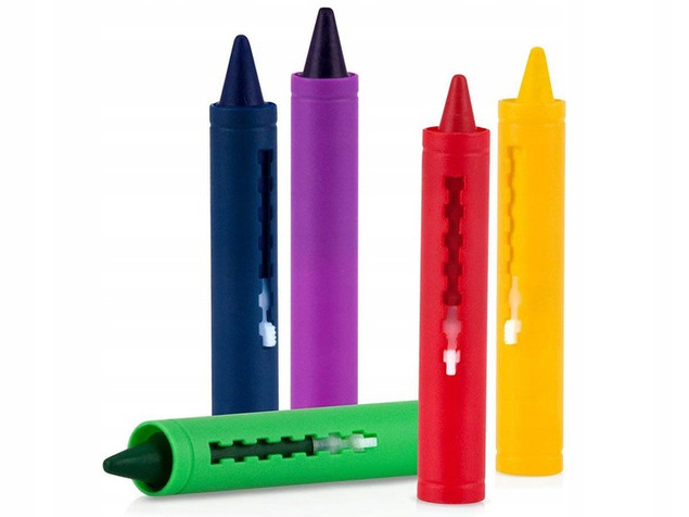 Kredki do kąpieli 5 kol 67300 COLORINO