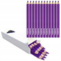 Kredki Trójkątne Grube FIOLETOWE op. 12 Sztuk Bambino