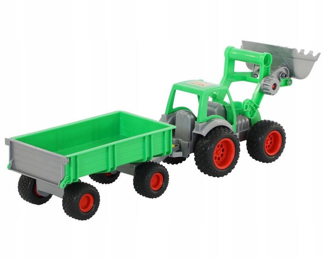 Traktor z przyczepą Farmer-Technik 8817