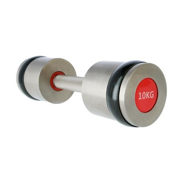 Hantle chromowane, radełkowane 2 x 10 KG HH10 HMS