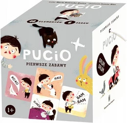 Pucio Pierwsze Zabawy Gra Edukacyjna Dla Dzieci 1+ Nasza Księgarnia