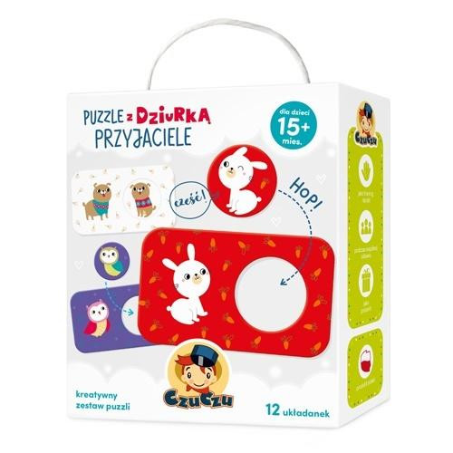 Układanki Z Dziurką Przyjaciele Puzzle 15M+ CzuCzu