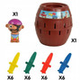 BECZKA PIRATA Gra zręcznościowa TOMY 7028