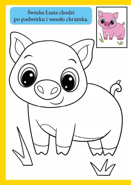 Nasze kochane zwierzęta wiejskie z naklejkami