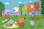 Puzzle 24 Maxi Zabawy na polanie Świnka Peppa 14342
