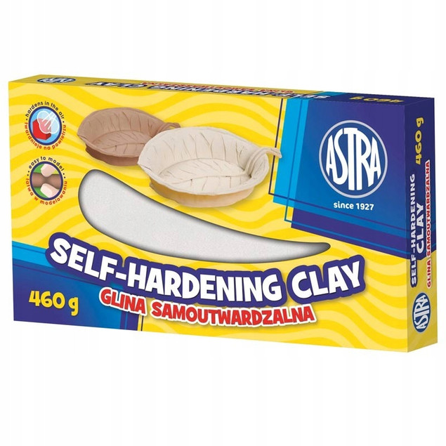 Glina samoutwardzalna biała 460g ASTRA