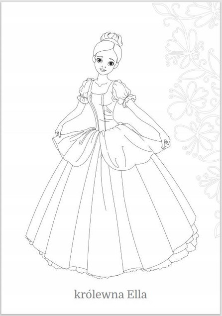 Maluszkowe malowanie. Królewny