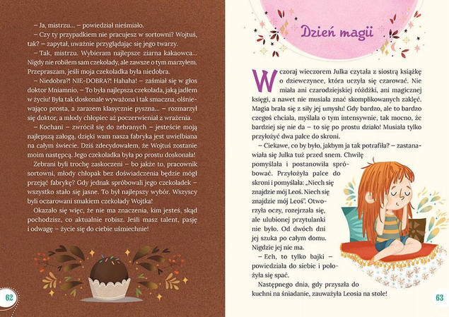 Mądre bajki dobranocki duże litery TW Greg