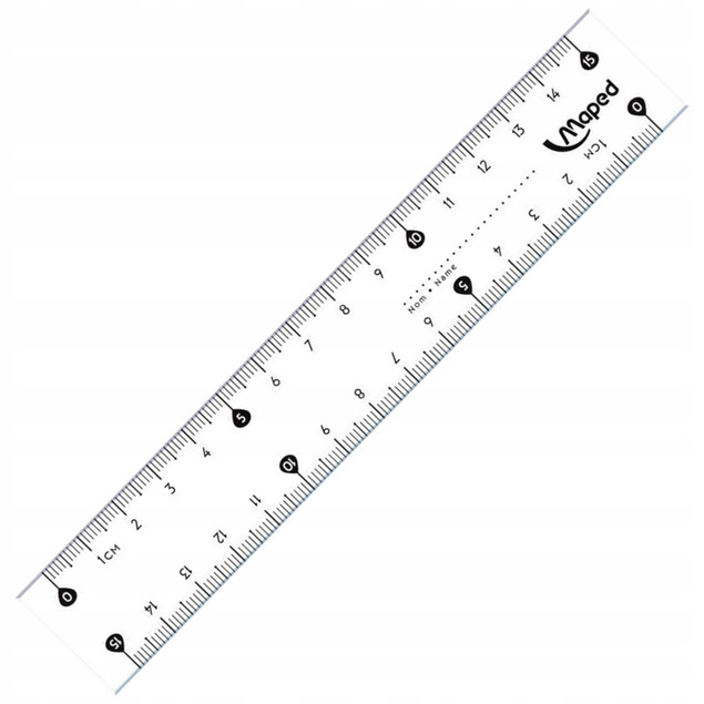 Linijka Essentials 15cm