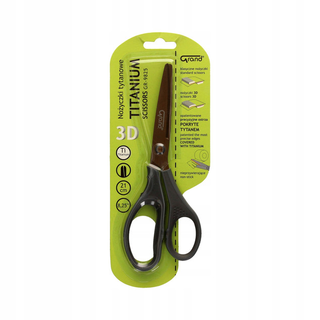 Nożyczki tytanowe GR-9825 8,25" GRAND