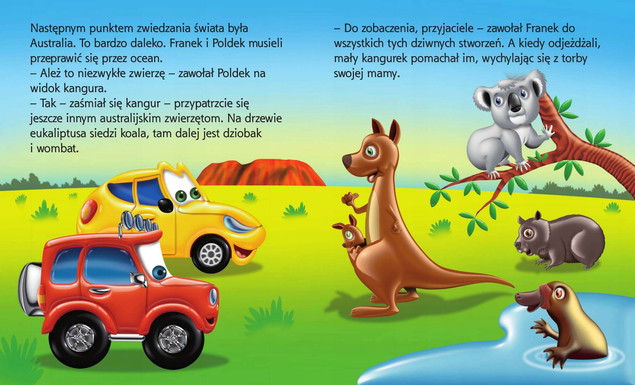Samochodzik Franek Poznaję Świat Elżbieta Wójcik SBM