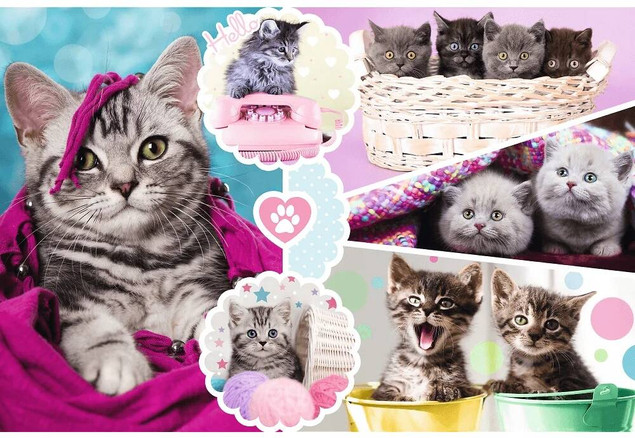 Puzzle 160 Urocze Kotki Trefl