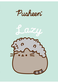 PUSHEEN Zeszyt Szkolny A4 32k KRATKA Kotek Kot St. Majewski