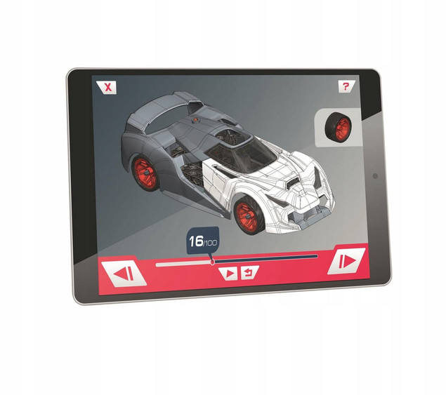 Clementoni Laboratorium Mechaniki - Samochód wyścigowy HYPERCAR 50683