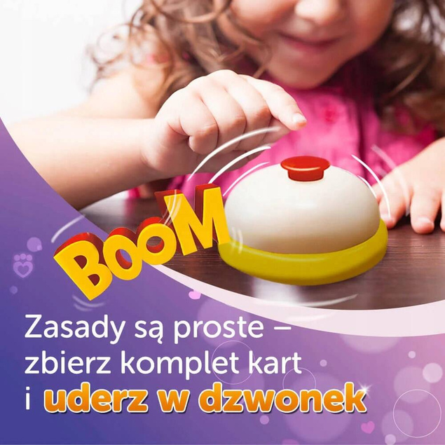 Boom Boom KOCI DOMEK GABI Gra Planszowa Rodzinna 6+ Trefl 02548