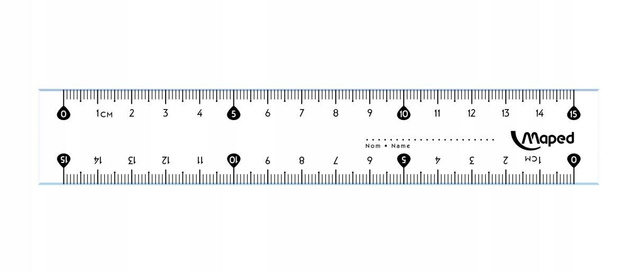 Linijka 15 Essentials Corex 146507 Maped