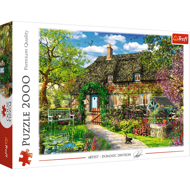 Trefl Puzzle PQ 2000 Wiejska chatka 27122