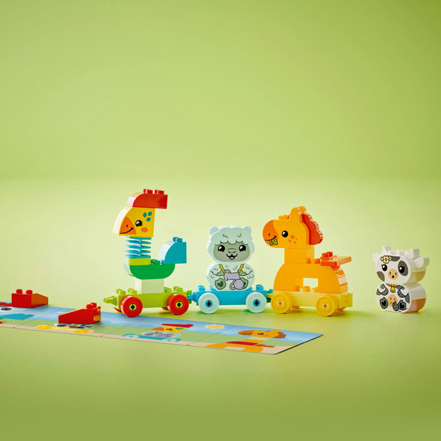 LEGO Duplo Pociąg Ze Zwierzątkami 19 el. 1,5+ 10412