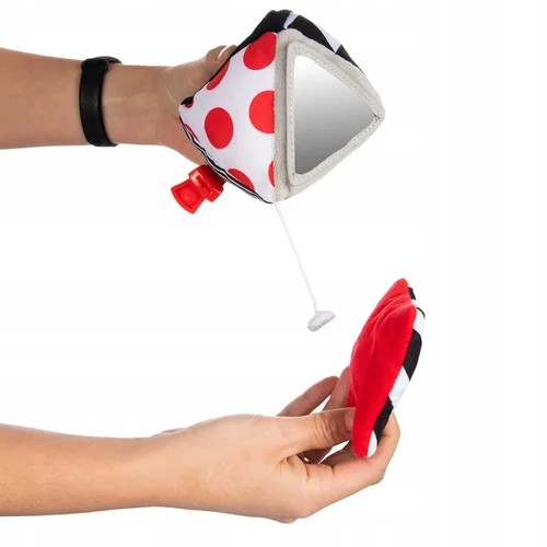 Canpol babies kontrastowa karuzelka podróżna do wózka/fotelika SENSORY TOYS