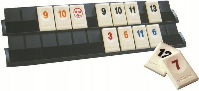 GRA RUMMIKUB STANDARD rodzinna gra liczbowa