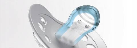 Smoczek silikonowy dynamiczny LOVI 0-3m 2 szt. Botanic Girl