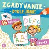 Zgadywanie Doklejanie Literki 16 Naklejek Sabina Grabias 5+ Skrzat