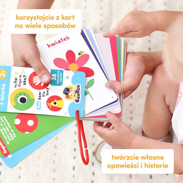 Zagadki z Dziurką Dla Dzieci Obrazkowa Książeczka 2+ CzuCzu