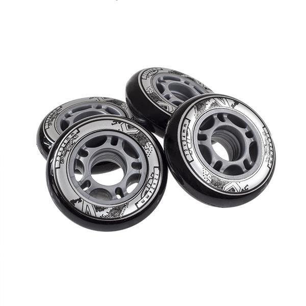 KÓŁKA KAUCZUKOWE DO ROLEK 76x24 mm + ŁOŻYSKA ABEC7