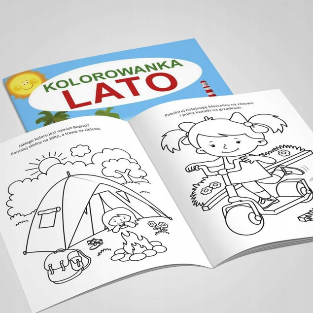 Kolorowanka Lato