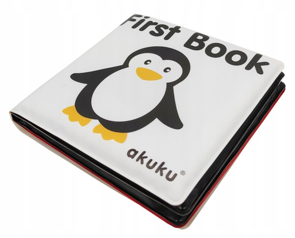 Książeczka Kontrastowa, miękka, 6m+ | Akuku