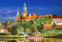 Puzzle 1000 Wawel Castle By Night, Poland Castorland 
